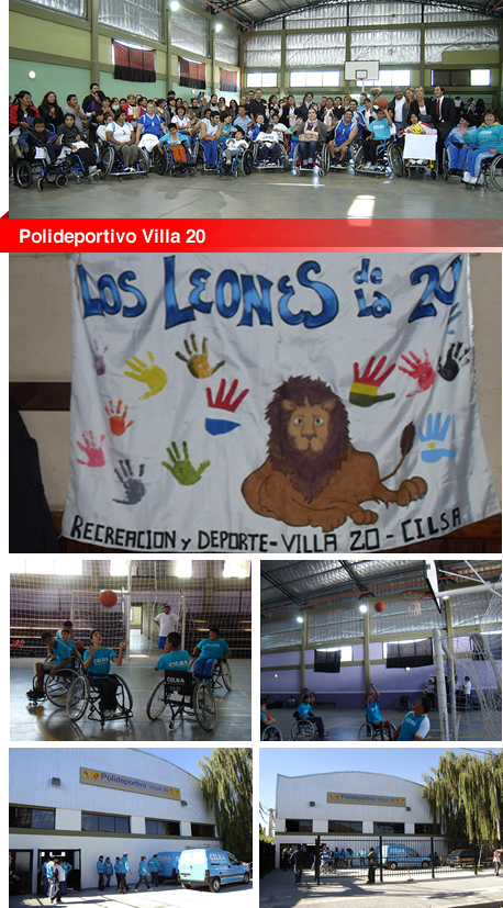 Escuela de iniciación deportiva Polideportivo Villa 20
