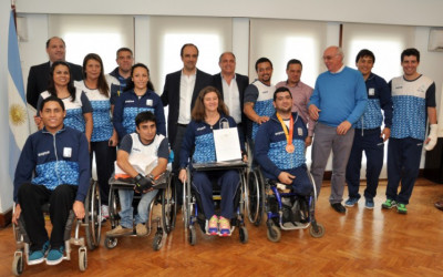 La Ciudad reconoció a los santafesinos que participaron de los Juegos Parapanamericanos