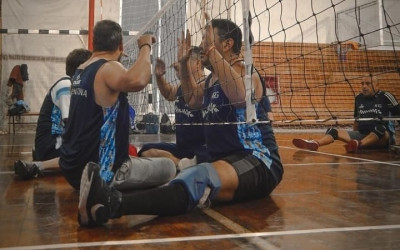 Carlos Gonzalez concentró con la Pre selección de Vóleibol Sentado
