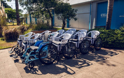 40 santafesinos recibieron sillas de ruedas