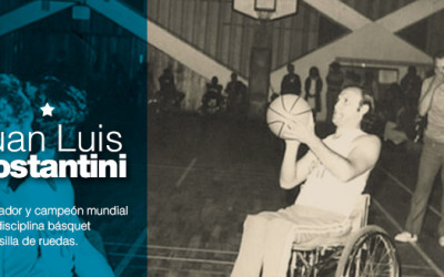 Juan Costantini fue distinguido en el Día Paralímpico Argentino