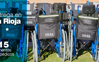 CILSA vuelve a entregar sillas de ruedas en La Rioja
