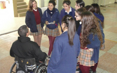 Presentación institucional en el Colegio San José