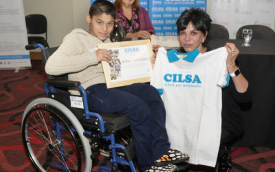 Mónica Gutiérrez acompañó a CILSA en una nueva entrega solidaria