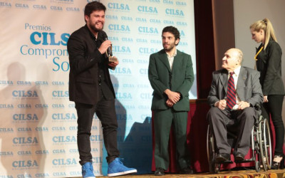 Ezequiel Ventriglia en los Premios CILSA al Compromiso Social