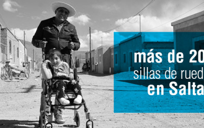 CILSA entregó más de 200 sillas de ruedas en la provincia de Salta