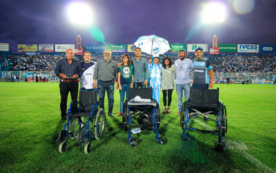 CILSA y Fundación León entregaron sillas de ruedas junto a clubes tucumanos