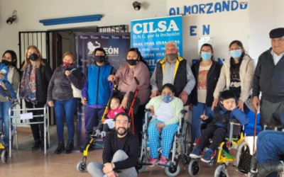 15 tucumanos accedieron a sillas de ruedas, andadores y bastones