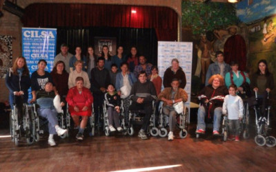 Rosario: 13 beneficiarios recibieron sus sillas de ruedas