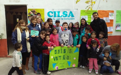 Voluntarios en los hogares de Buenos Aires