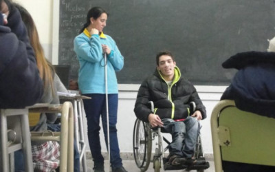 Charla sobre accesibilidad e inclusión en el colegio San José