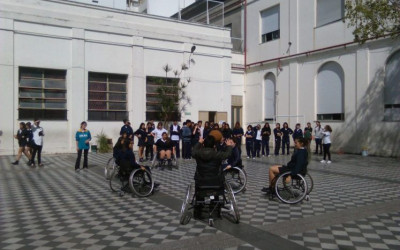 Taller sobre deporte inclusivo en el Colegio Virgen del Pilar