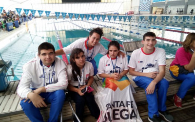 Juegos Evita: Notoria actuación de nadadores