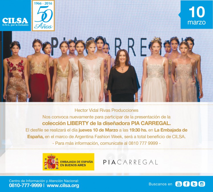 flyer-para-desfile-de-la-diseñadora-Pia-Carregal-a-beneficio-de-CILSA